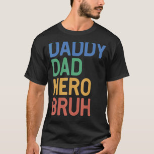 Camiseta Pai Herói do Pai Mens