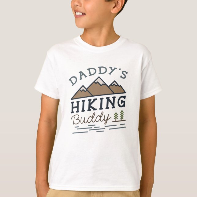 Camiseta Pai Hiking Buddy (Frente)