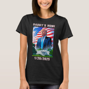 Camiseta Pai Home Donald Trump 2024