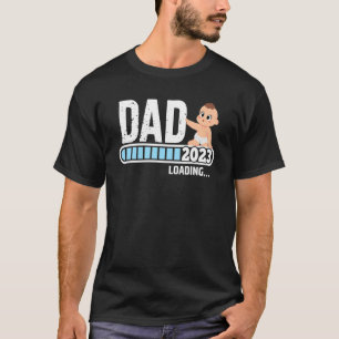 Camiseta Pai Horário Do Novo papai 1rua 2023 Do Mens Promov