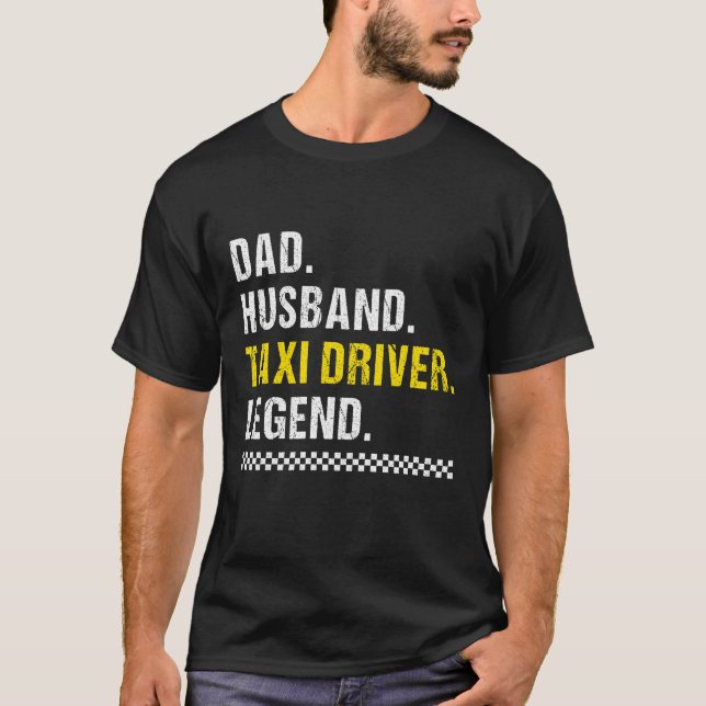 Camiseta Pai Husband Taxi Driver (Frente)