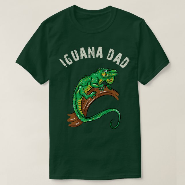 Camiseta Pai Iguana (Frente do Design)