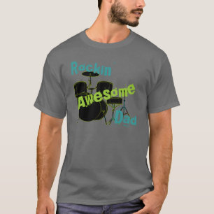 Camiseta Pai impressionante de balanço