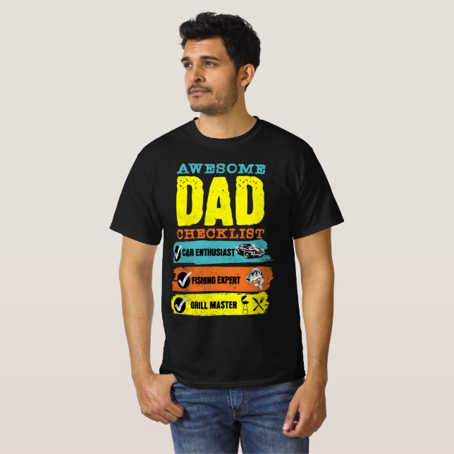 Camiseta Pai incrível (Frente Completa)