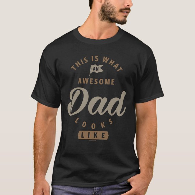 Camiseta Pai incrível (Frente)