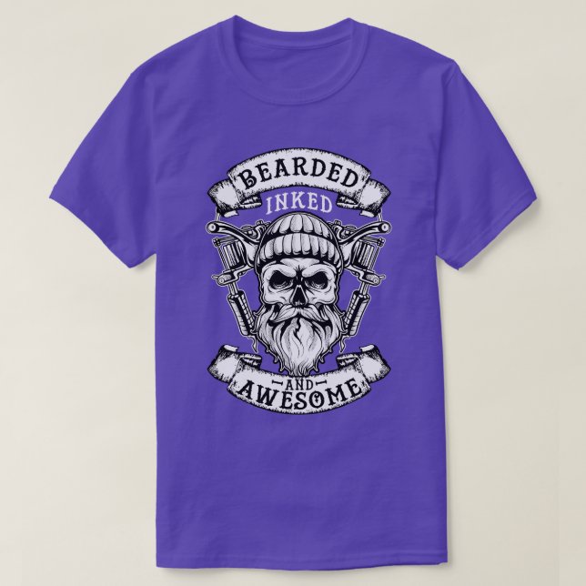 Camiseta Pai Incrível e Incrível com Barba 2 (Frente do Design)