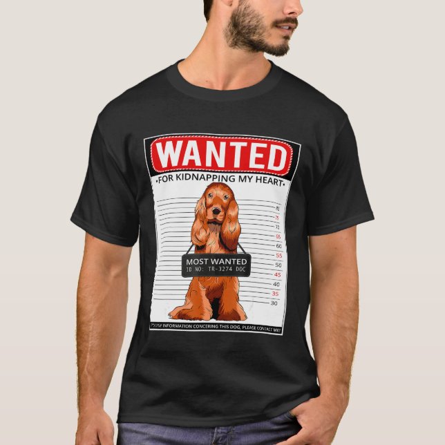 Camiseta Pai Inglês Cocker Spaniel Mãe (Frente)