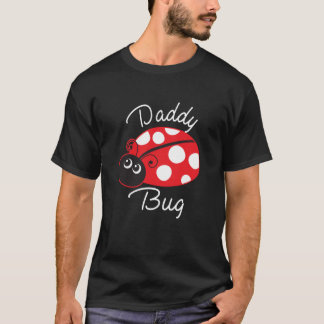 Camiseta Pai Inseto Ladybug Pai Presente Para Pai