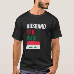 Camiseta Pai iraquiano do Design iraquiano para marido