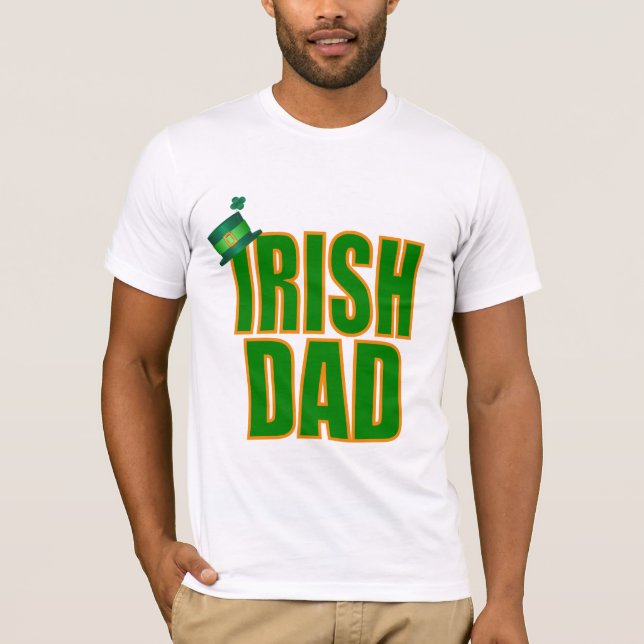Camiseta Pai irlandês (Frente)