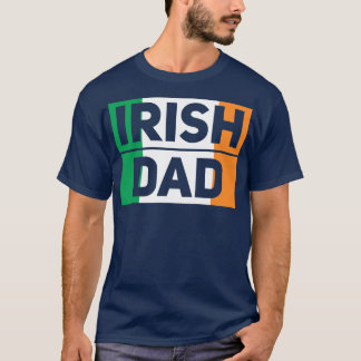 Camiseta Pai Irlandês Dia de os pais