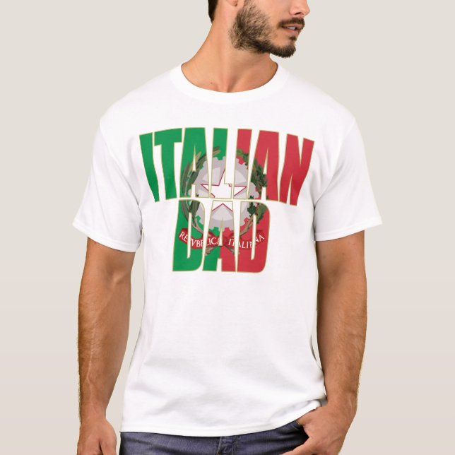 Camiseta Pai italiano (Frente)