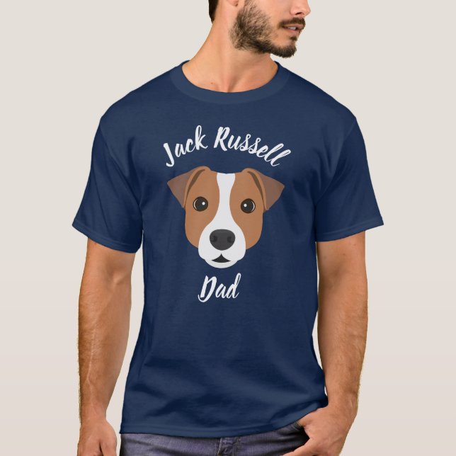 Camiseta Pai Jack Russell (Frente)