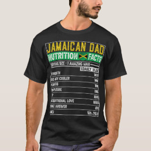 Camiseta Pai jamaicano dá gorjeta ao Pai de heróis
