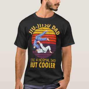 Camiseta Pai Jiu Jitsu Como Um Pai Normal Mas Mais Frio
