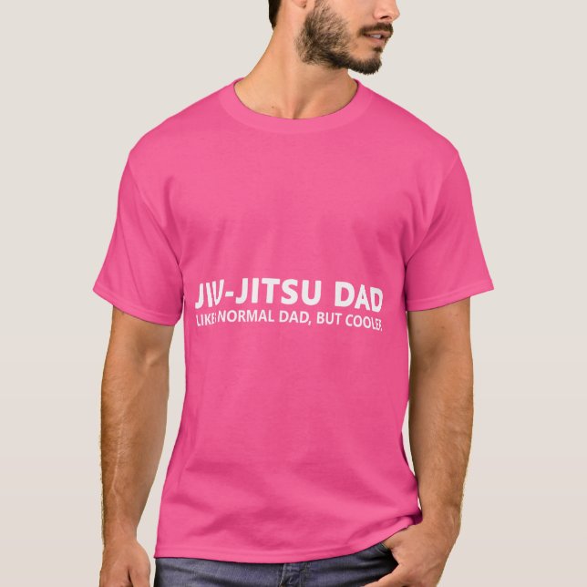 Camiseta Pai Jiu Jitsu Padre Jiu Jitsu (Frente)