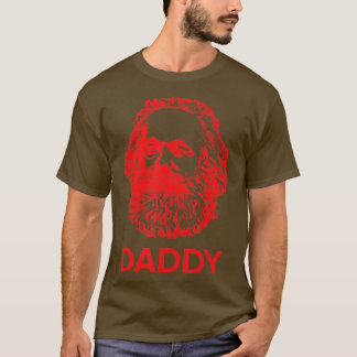 Camiseta Pai Karl Marx Engraçado Comunista