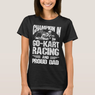 Camiseta Pai Kart Racing Champion Pai Ortoado