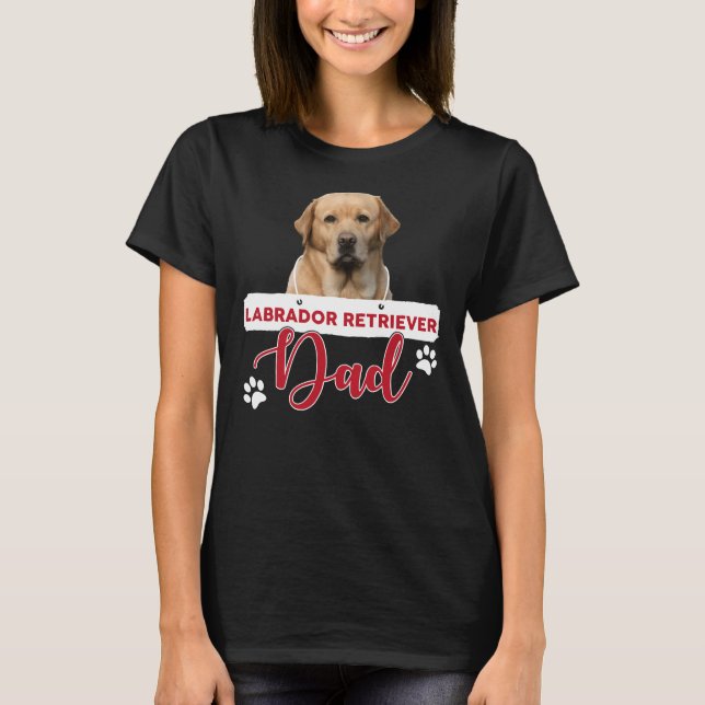 Camiseta Pai Labrador Retriever (Frente)