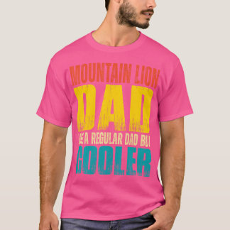Camiseta Pai Leão da Montanha Como Um Pai Normal, Mas Mais