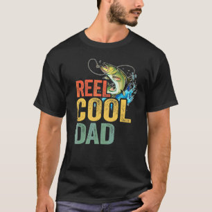 Camiseta Pai Legal Cara de Pesca de Robalo Avô Pescador Pap