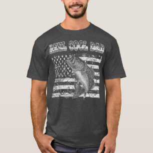 Camiseta pai legal da enguia para a pesca do amante do pai