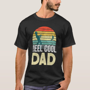 Camiseta Pai Legal de Carrete Pescador Dia dos Pais Pesca P