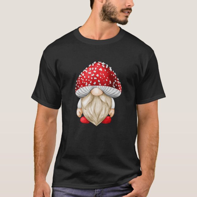Camiseta Pai legal De Toadstool Para Pentes De Cogumelo Com (Frente)