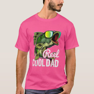 Camiseta Pai Legal Pesca Óculos escuros Dia de os pais