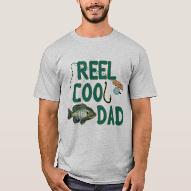 Camiseta Pai Legal Reel | Pesca Dia de os pais (Frente)
