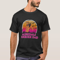 Pai legal Retro Airedale Terrier - Pais do Cachorr