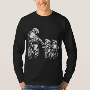 Camiseta Pai legal Rider Motocross Padre Son Bike