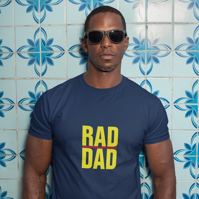 Camiseta PAI legal Trendy RAD | DIA DE OS PAIS (Criador carregado)