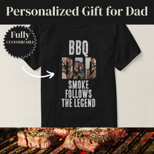 Camiseta Pai Lenda Segue a Fumaça