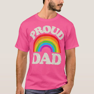 Camiseta Pai LGBQ - Orgulho gay LGB - Ally Rainbow Pais