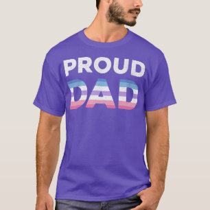 Camiseta Pai LGBTQ Dia de os pais Que Bandeira do Mens Bige