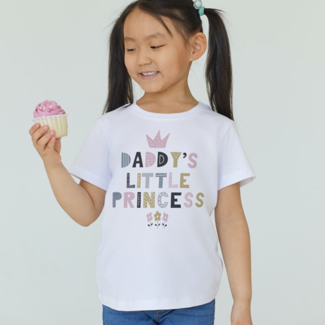 Camiseta Pai Little Princess (Criador carregado)