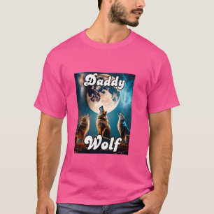 Camiseta Pai Lobo Correspondente Lobos da Tribo Ataque Fath