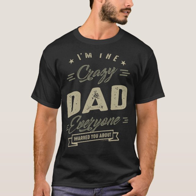 Camiseta Pai louco (Frente)