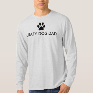 Camiseta Pai louco do cão