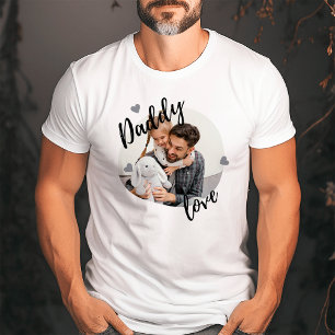 Camiseta Pai Love Dia de os pais de Fotografias Cute