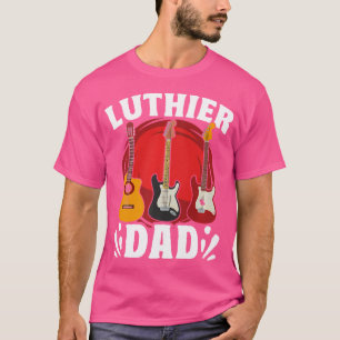 Camiseta Pai Luthier - Corretor Acústico Guitarrista Luth