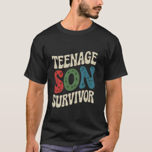 Camiseta Pai Mãe Adolescente Criação Filho Adolescente Vint