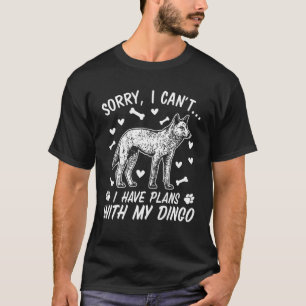 Camiseta Pai Mãe, desculpe por não ter planos com meu Din