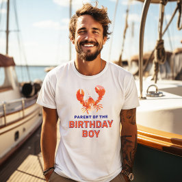 Camiseta Pai/Mãe do Aniversariante Lagosta
