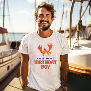 Camiseta Pai/Mãe do Aniversariante Lagosta