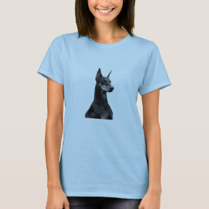 Camiseta Pai Mãe Doberman Pinscher