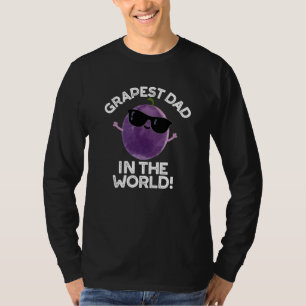 Camiseta Pai Mais Grago Do Mundo Fruta Engraçado Pun Dark B