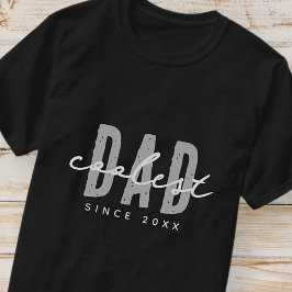 Camiseta Pai Mais Legal Desde 20XX Moderno Simples Elegante