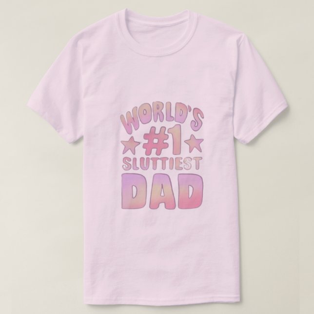 Camiseta Pai mais vago do mundo #1 (Frente do Design)